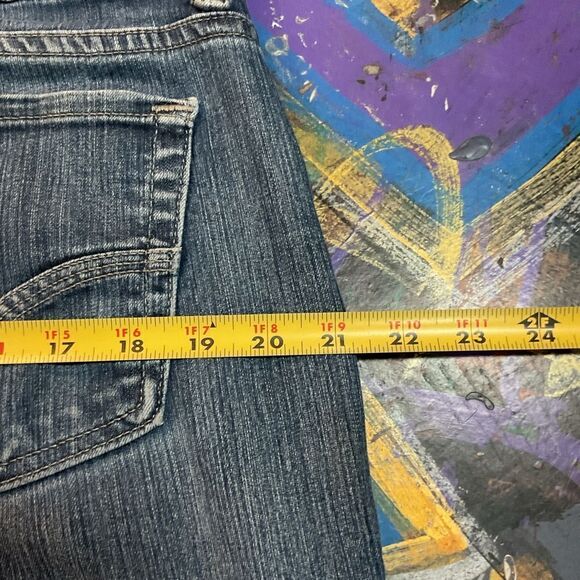 Riders by Lee Bootcut Jeans, No Gap Waist, Size 16M, Medium Wash, Made in Mexico - Picture 10 of 10